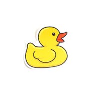 Ducks Spirit, Stickers Northwest, Stickers, Art & School, 3", 654025, Rubber Duckie